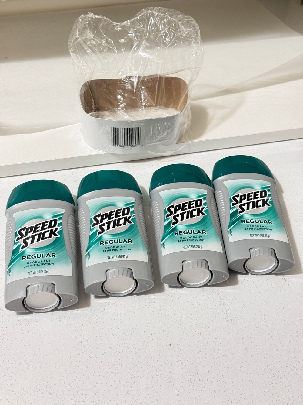 Regular Deodorant Stick - Green Cap (4 Pack)